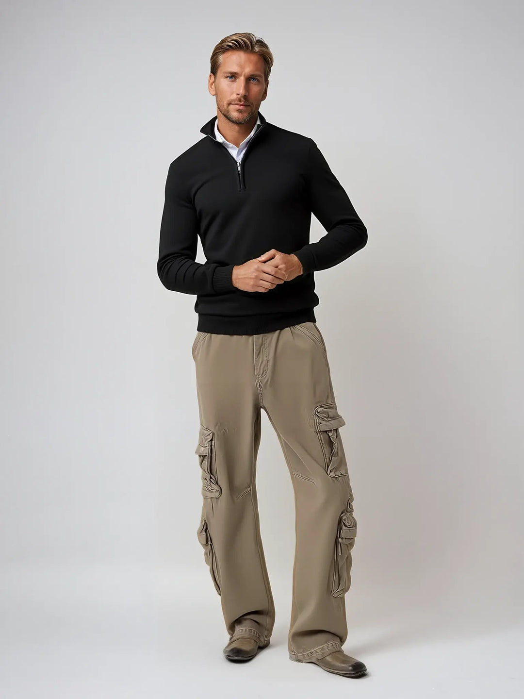 Men's Quarter Zip Jumper