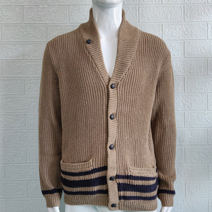 Men's Chunky Knit Cardigan