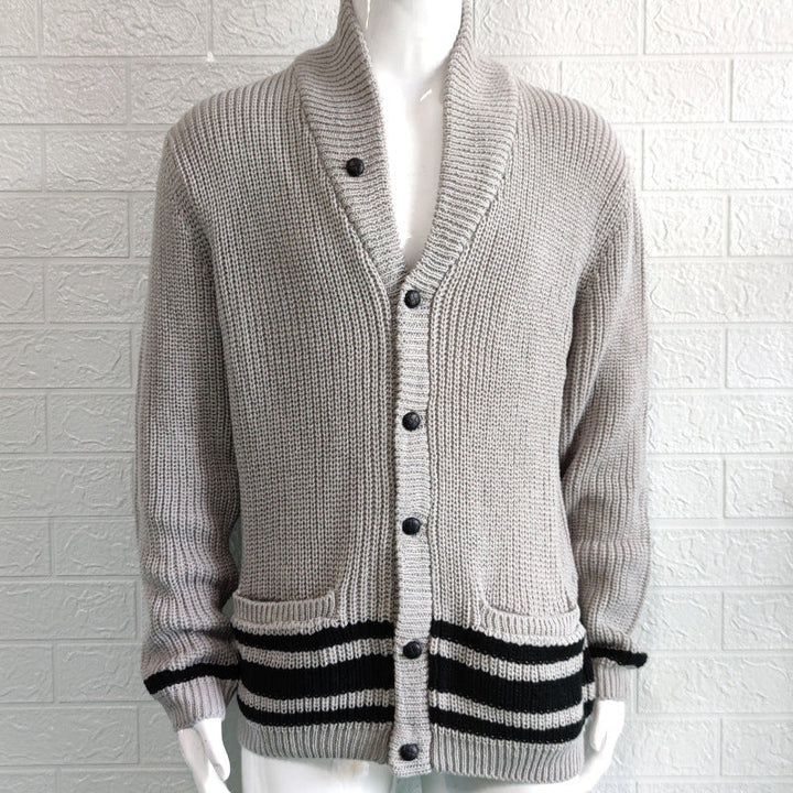 Men's Chunky Knit Cardigan