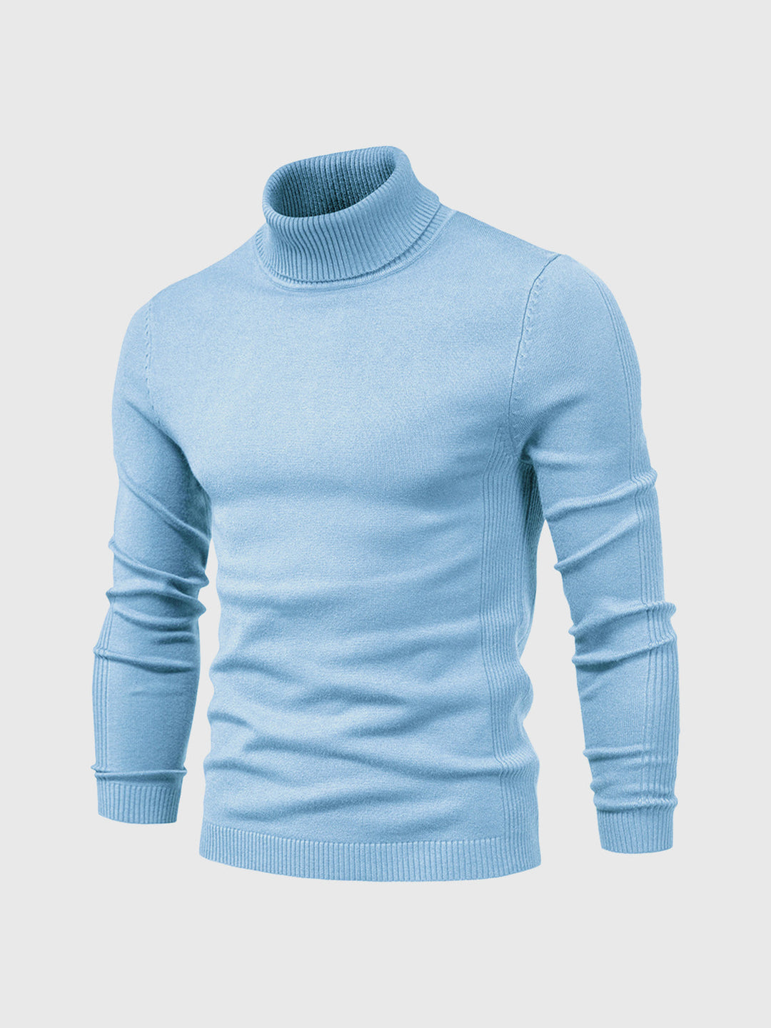 Men's Slim Fit Roll Neck Jumper