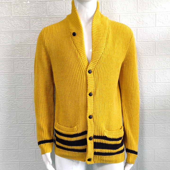 Men's Chunky Knit Cardigan