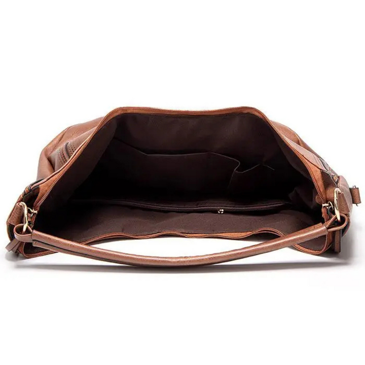 Women's Hobo Bag with Tassel and Crossbody Strap