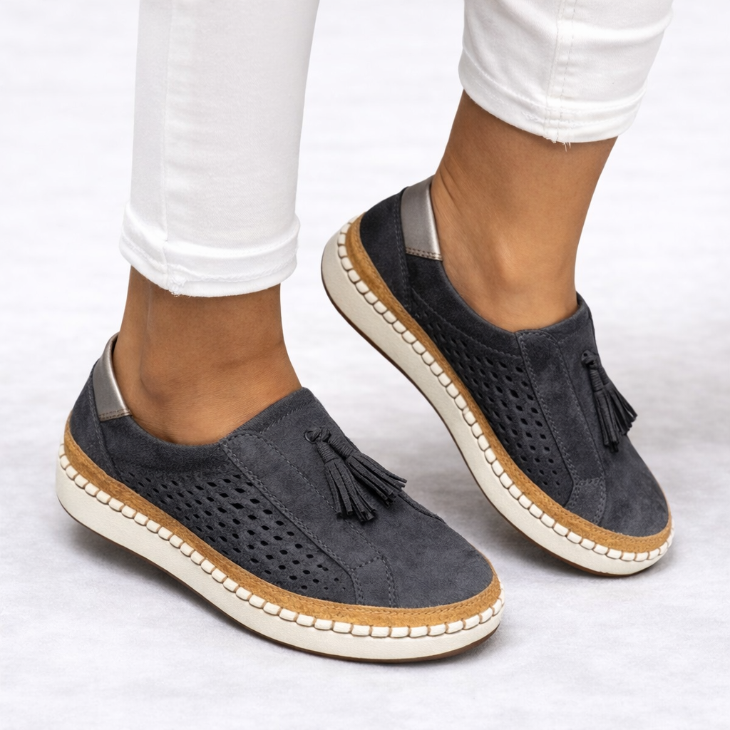 Women's Tassel Slip On Shoes