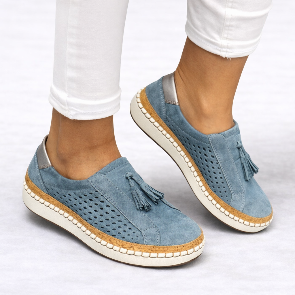 Women's Tassel Slip On Shoes