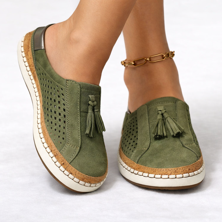Women's Tassel Slip On Shoes