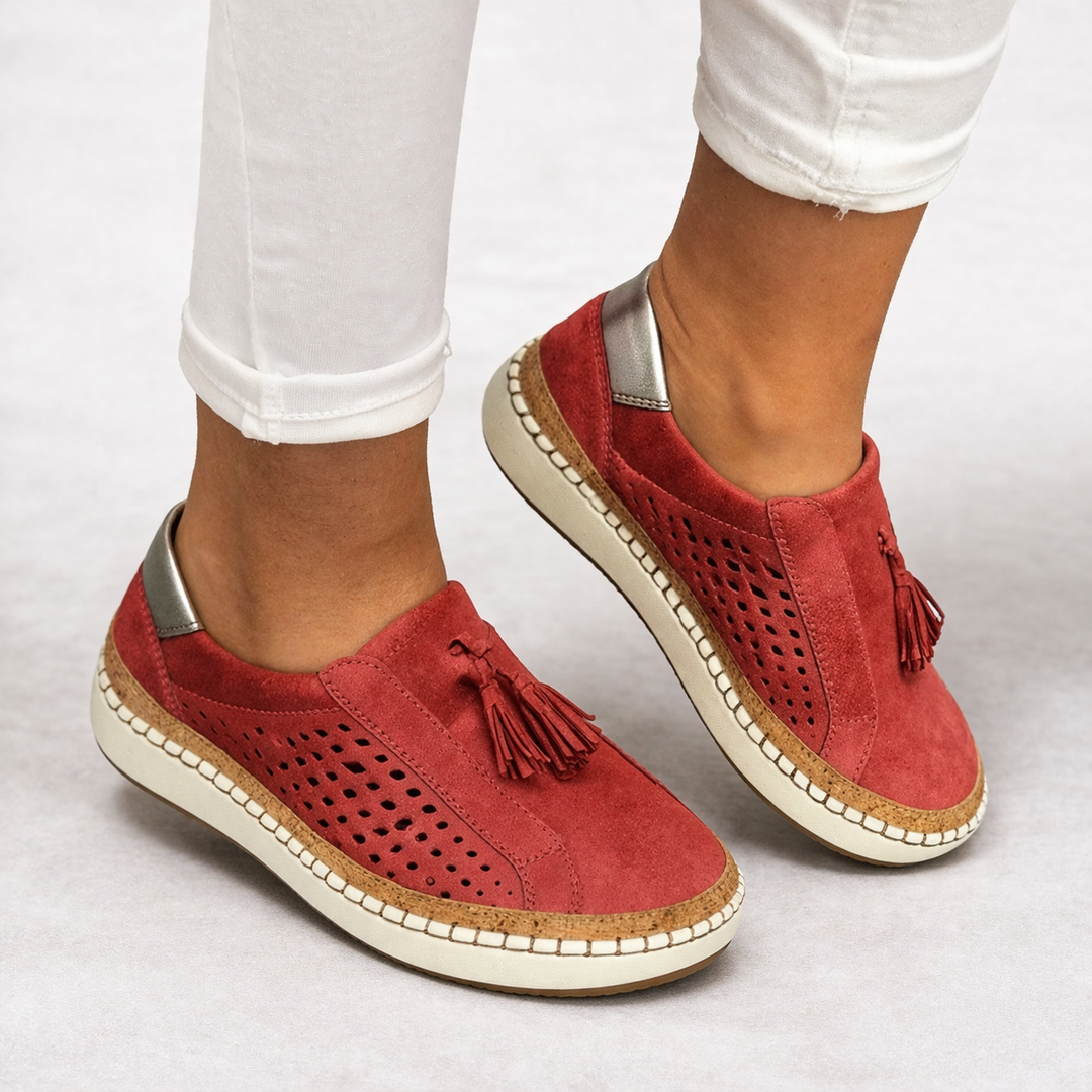 Women's Tassel Slip On Shoes