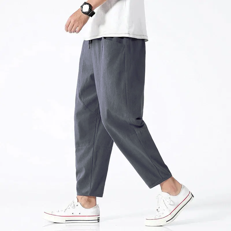 Men's Relaxed Fit Tapered Trousers