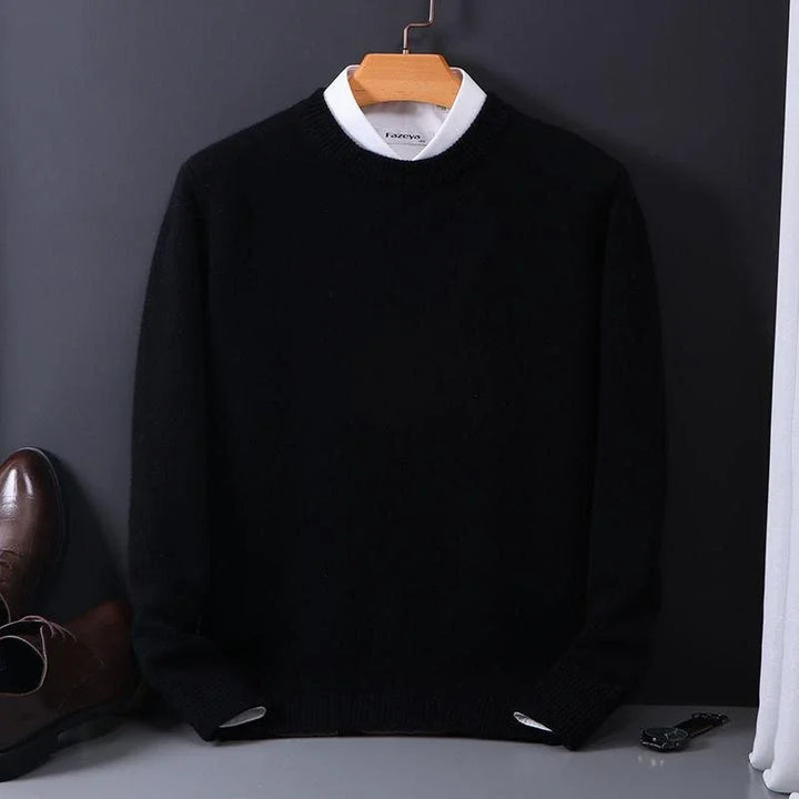 Men's Knit Crew Neck Jumper