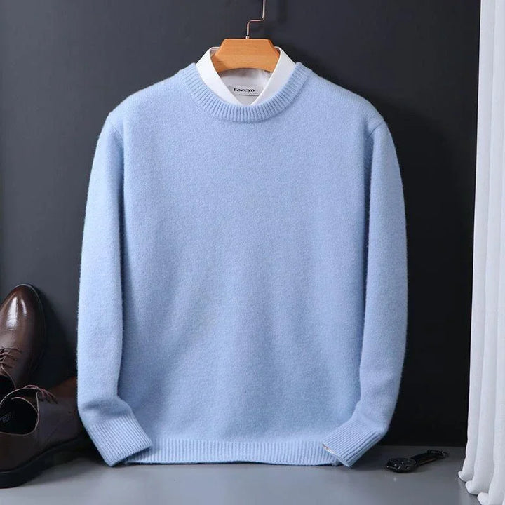 Men's Knit Crew Neck Jumper