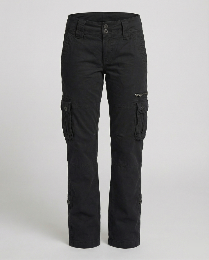 Women's Straight Leg Cargo Trousers