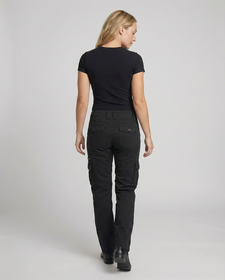 Women's Straight Leg Cargo Trousers
