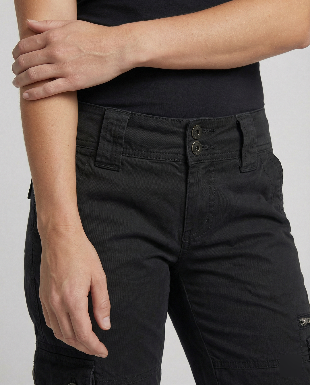 Women's Straight Leg Cargo Trousers
