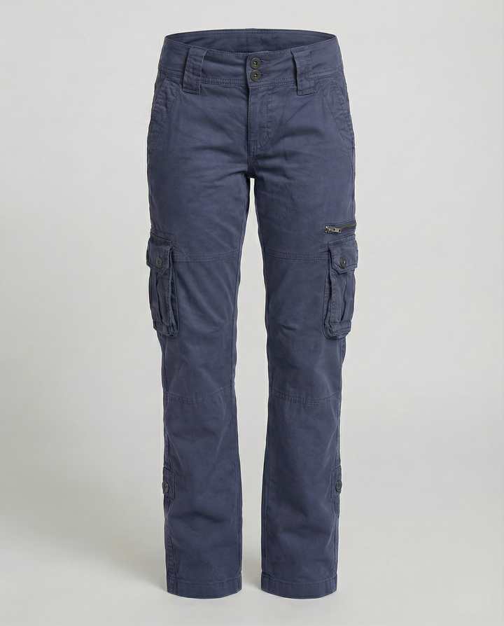Women's Straight Leg Cargo Trousers