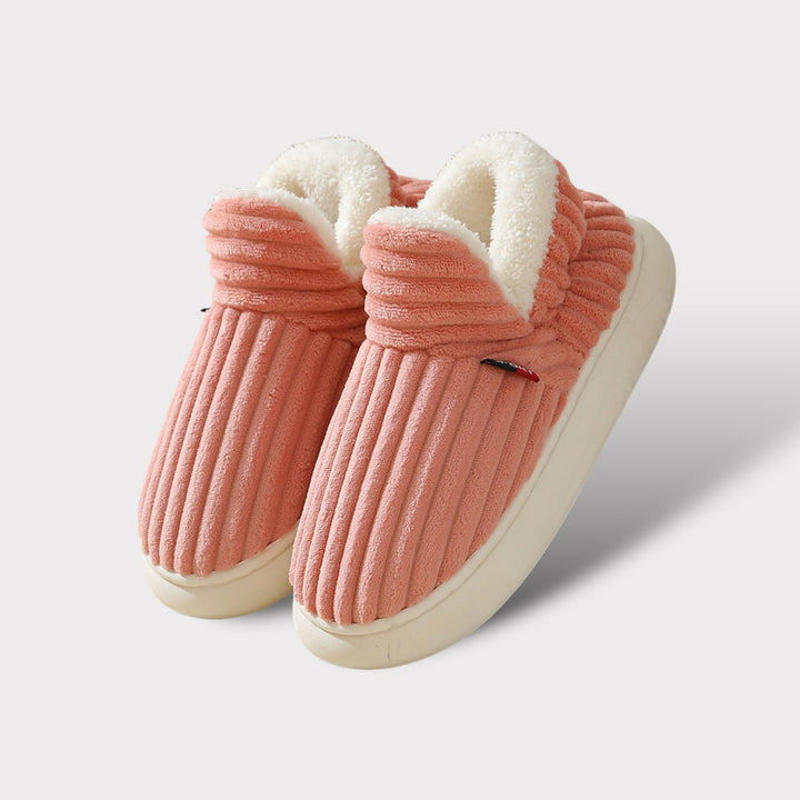 Fleece Lined Slipper Boots with Non-Slip Sole