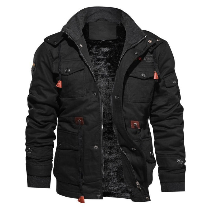 Men's Fleece Lined Utility Jacket