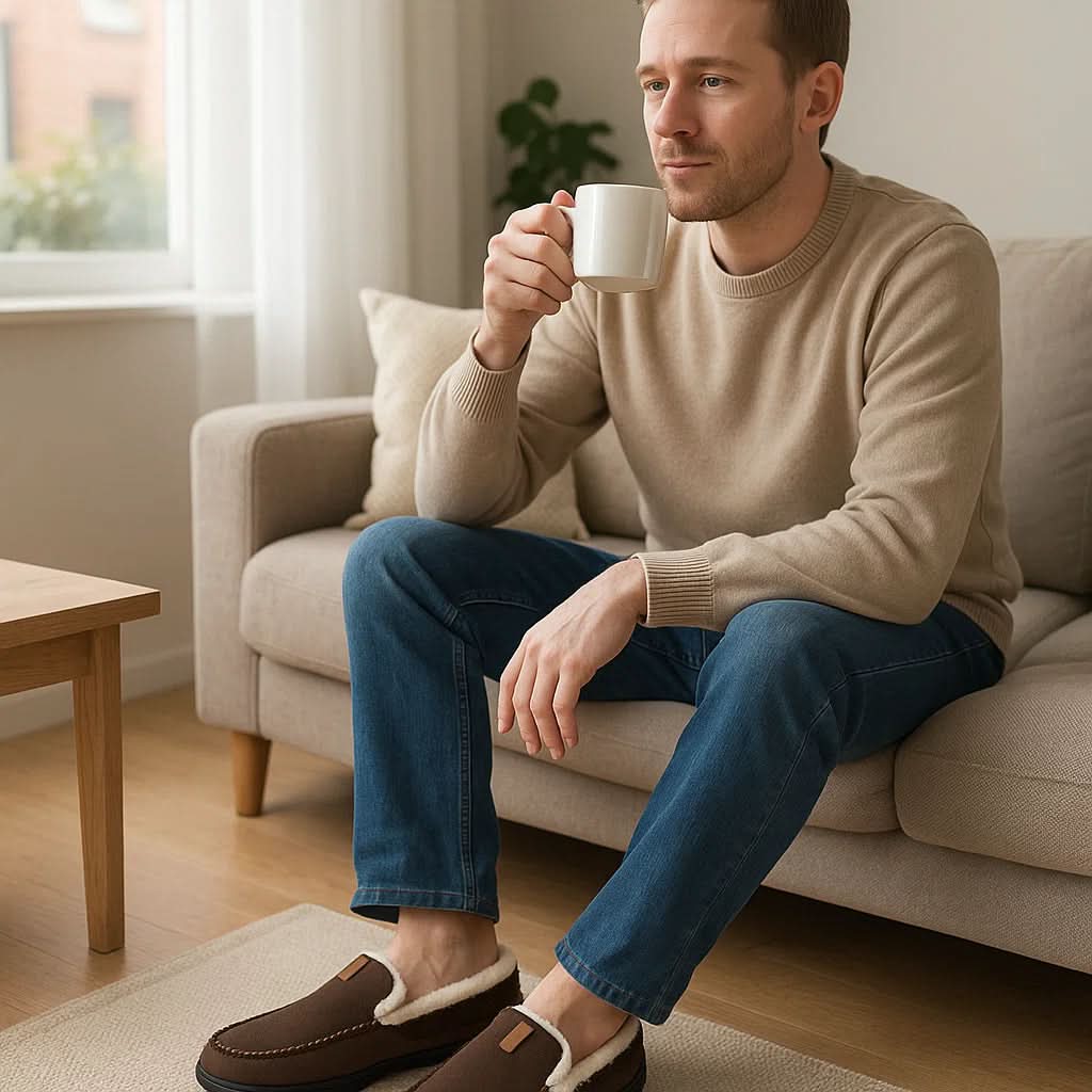 Men's Cosy Slip On Loafers