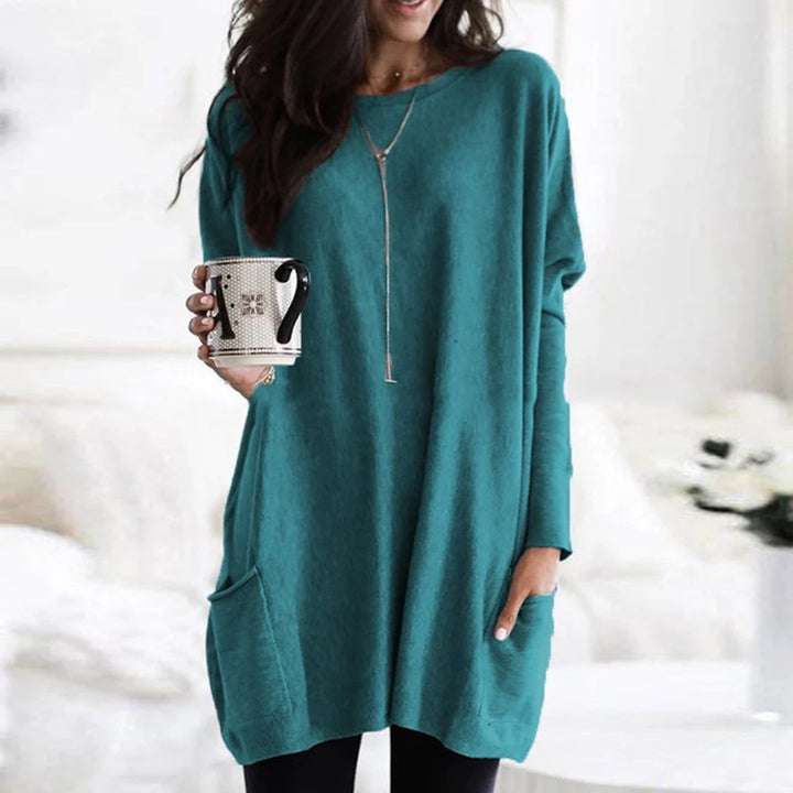 Women's Oversized Pocket Tunic Dress