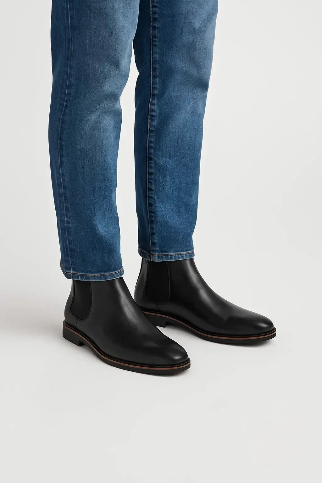 Men's Leather Chelsea Boots Classic Fit