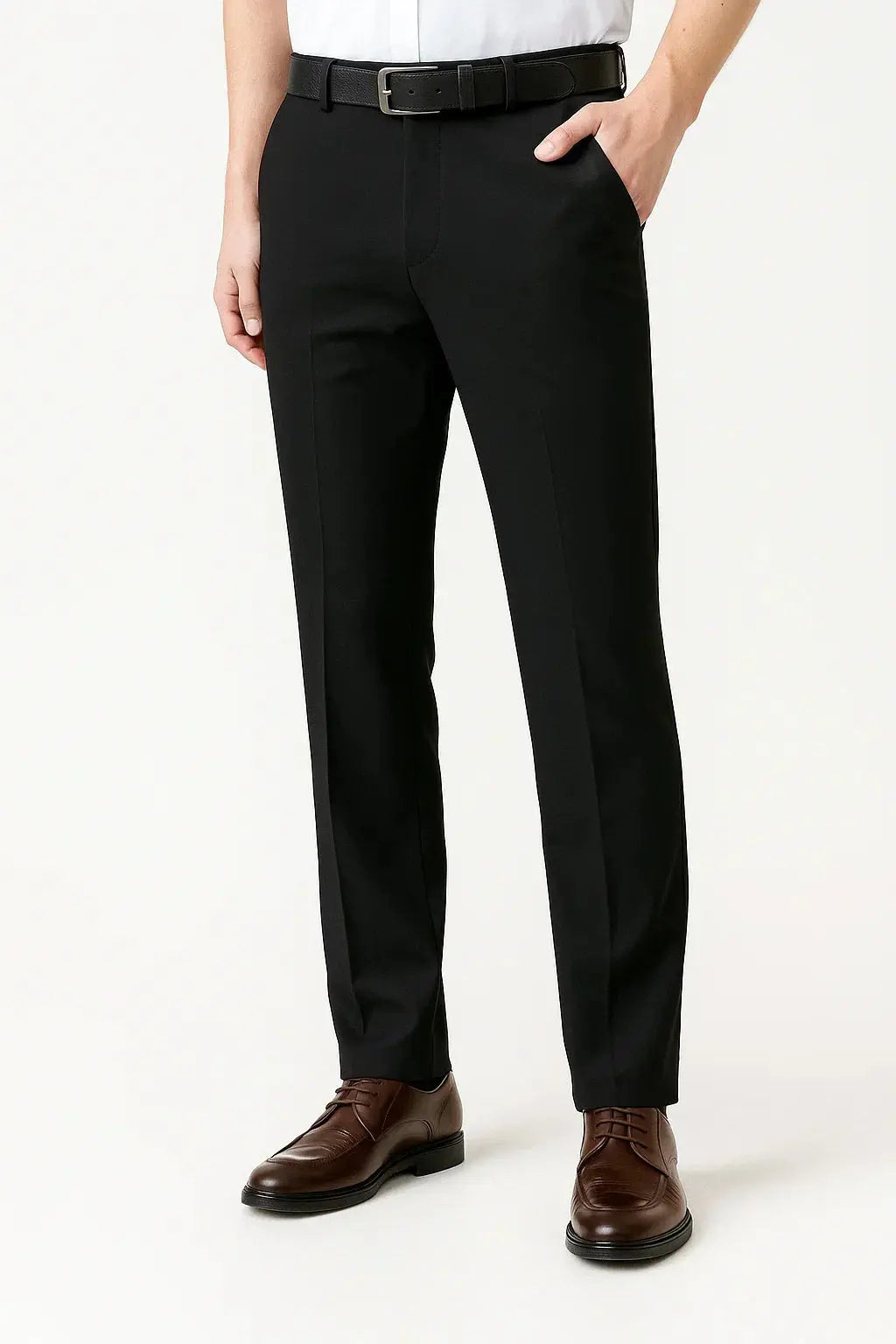 Men's Slim Fit Tailored Work Trousers