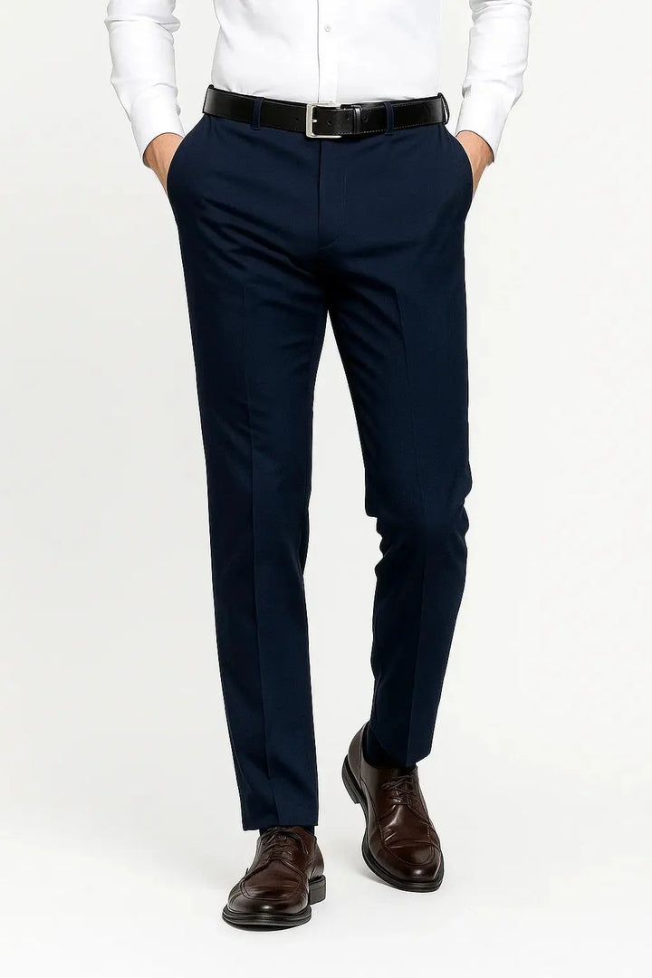 Men's Slim Fit Tailored Work Trousers
