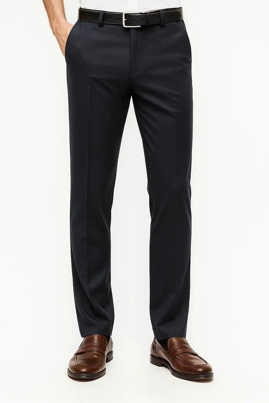 Men's Slim Fit Tailored Work Trousers