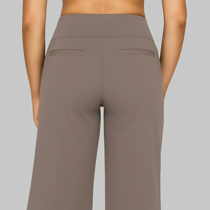 Women's Wide Leg Trousers with Pockets