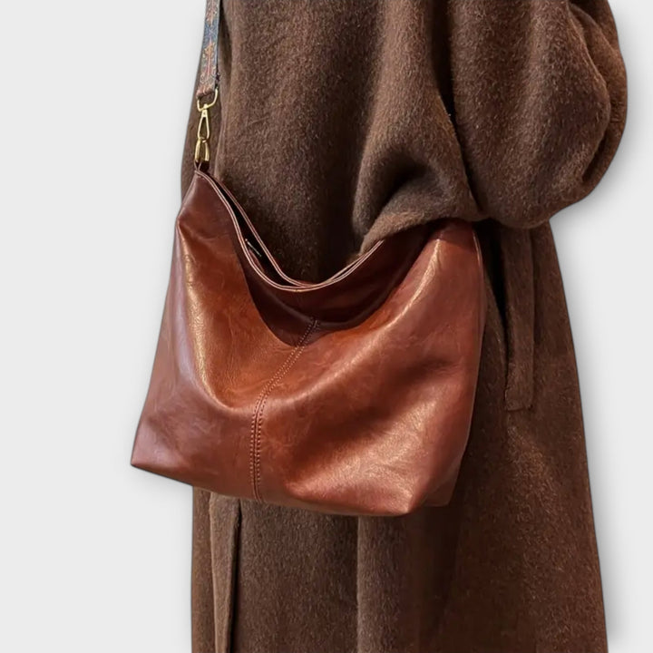 Women's Large Shoulder Tote Bag with Wide Strap