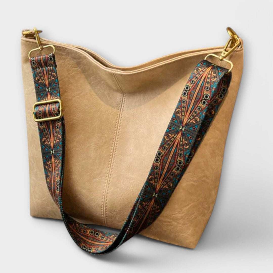 Women's Large Shoulder Tote Bag with Wide Strap