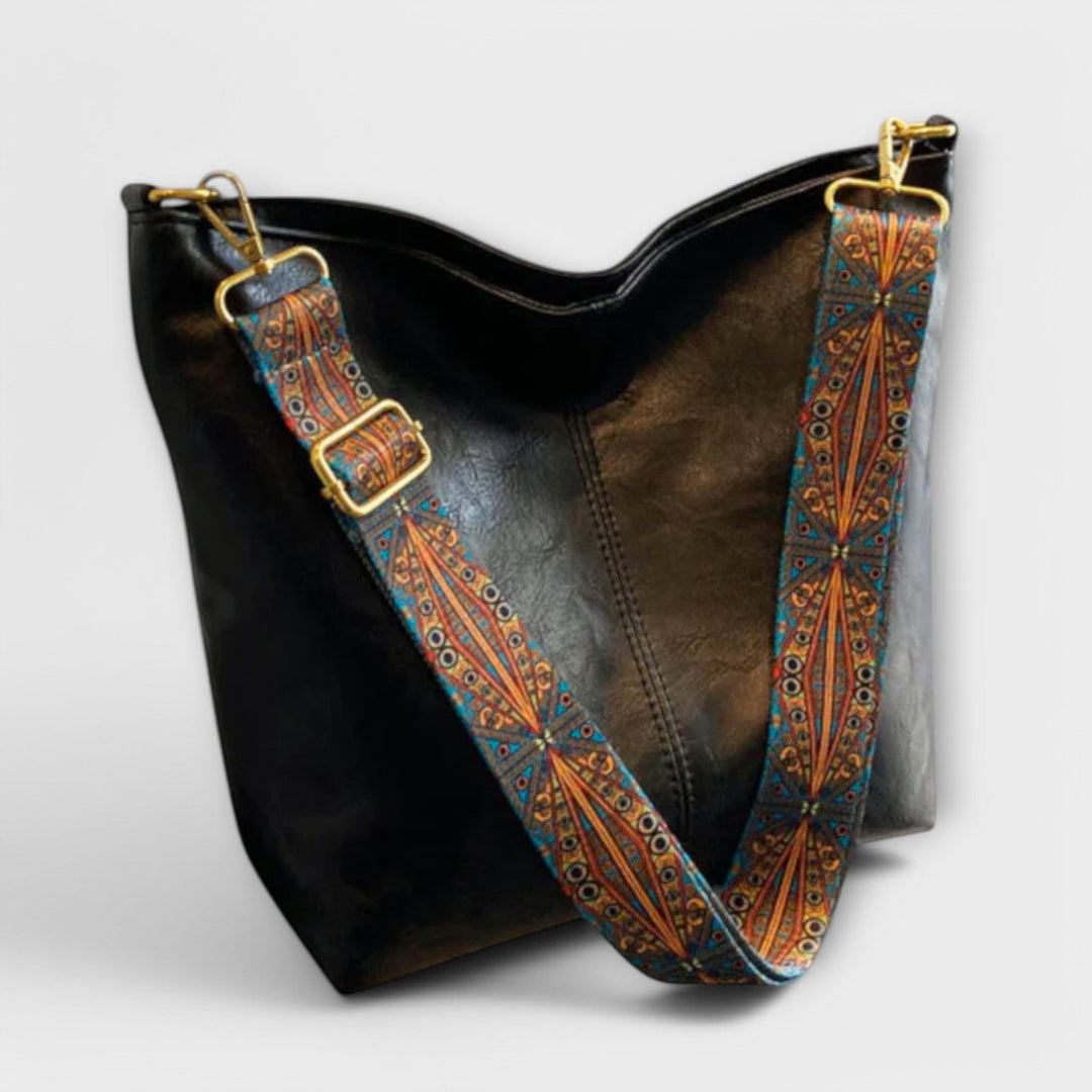 Women's Large Shoulder Tote Bag with Wide Strap