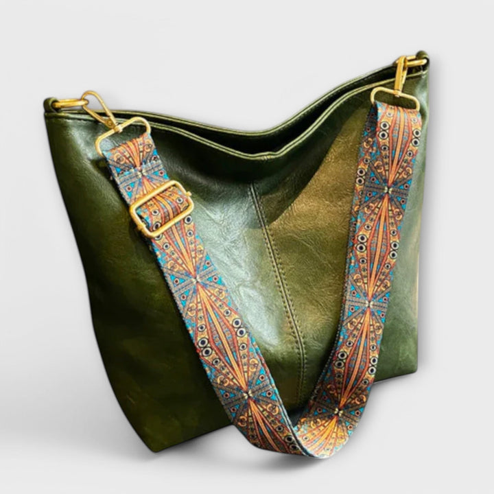 Women's Large Shoulder Tote Bag with Wide Strap