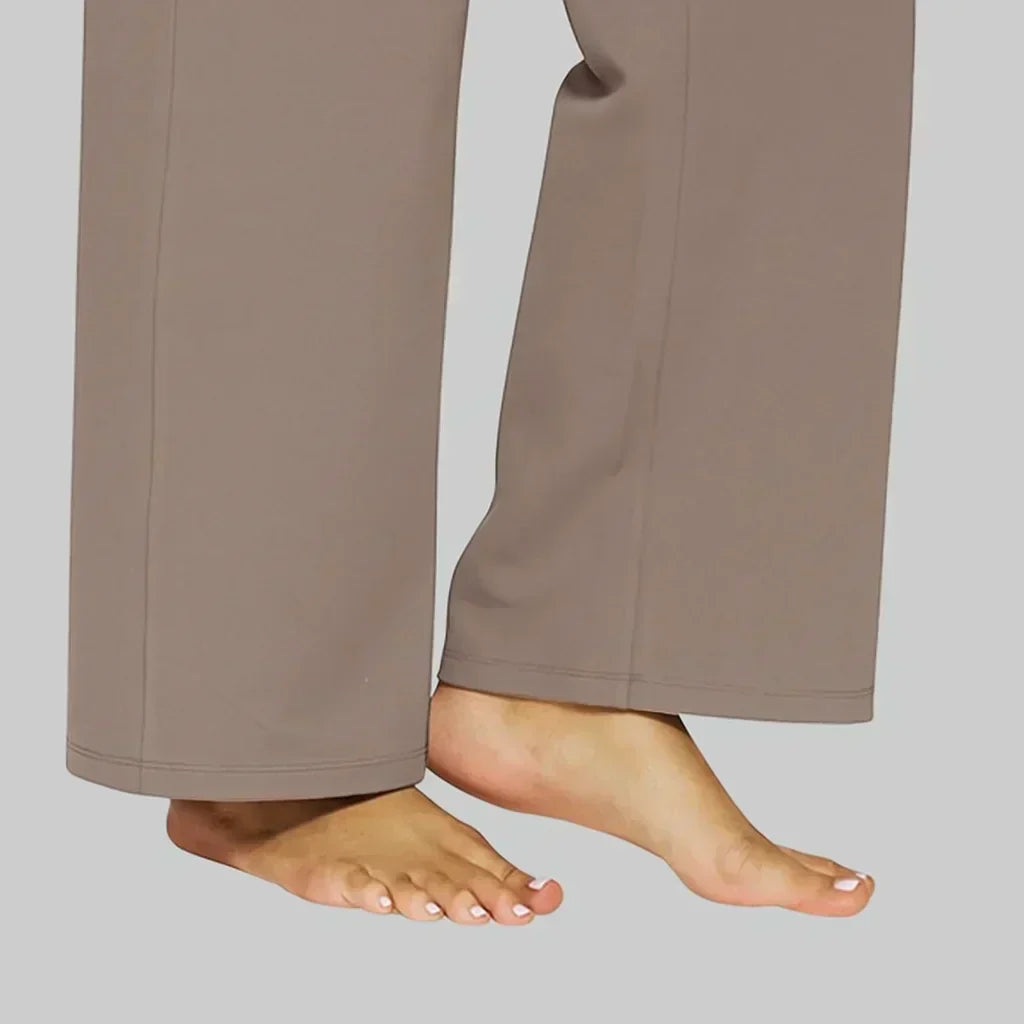 Women's Wide Leg Trousers with Pockets