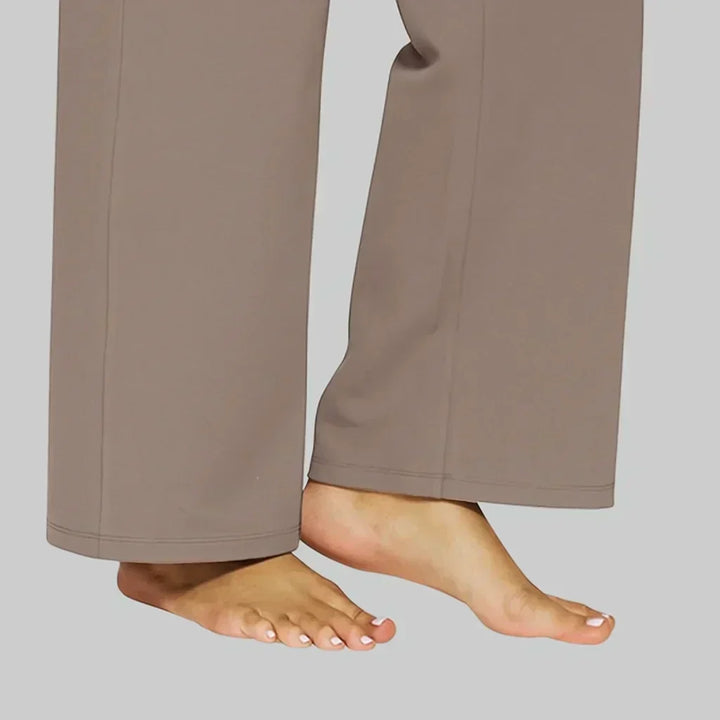 Women's Wide Leg Trousers with Pockets