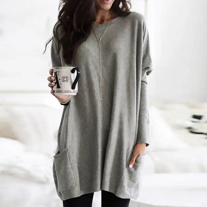 Women's Oversized Pocket Tunic Dress