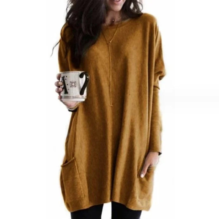 Women's Oversized Pocket Tunic Dress