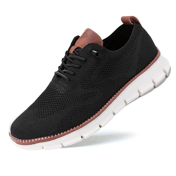 Men's Breathable Knit Walking Trainers