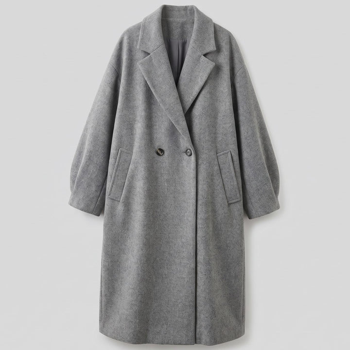 Women's Double-Breasted Trench Coat in Cotton Blend