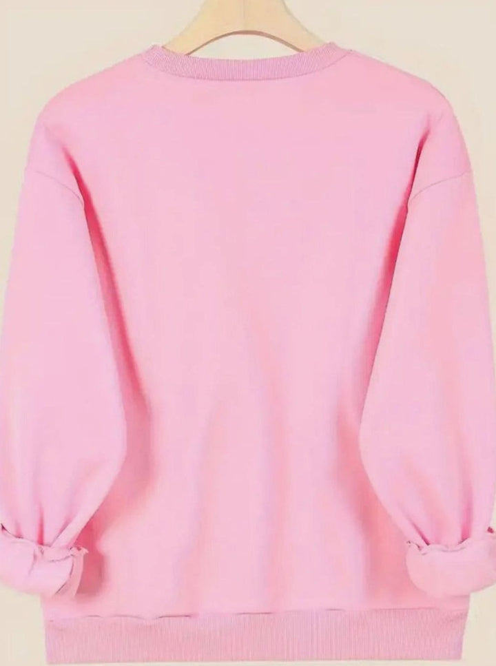 Women's Crew Neck Sweatshirt in Relaxed Fit