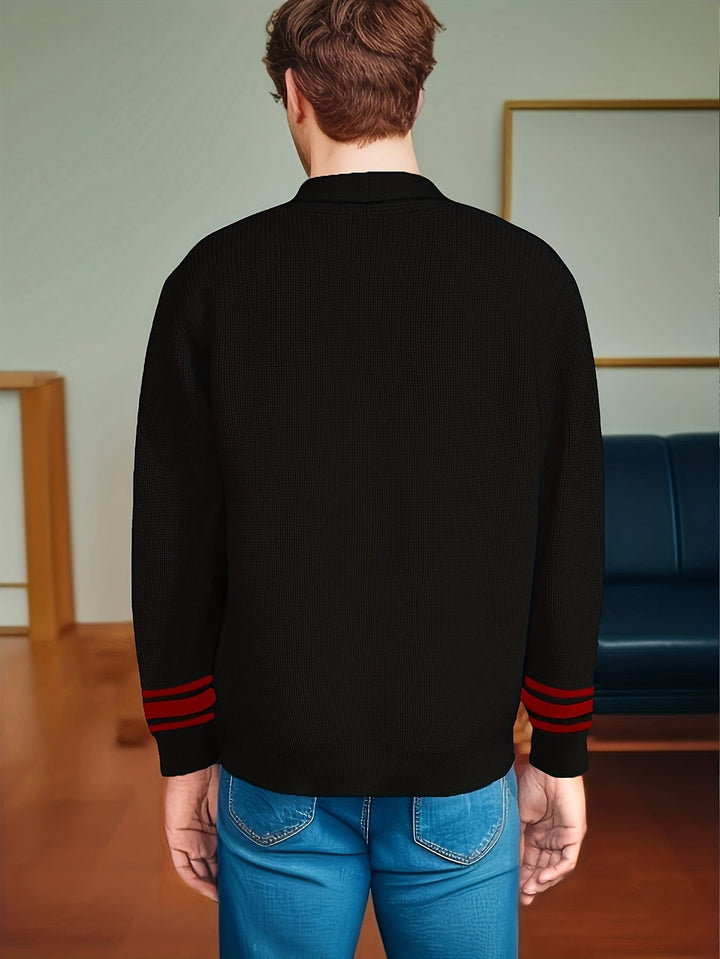 Men's Chunky Knit Cardigan