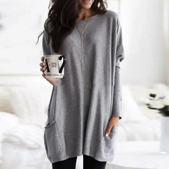 Women's Oversized Pocket Tunic Dress