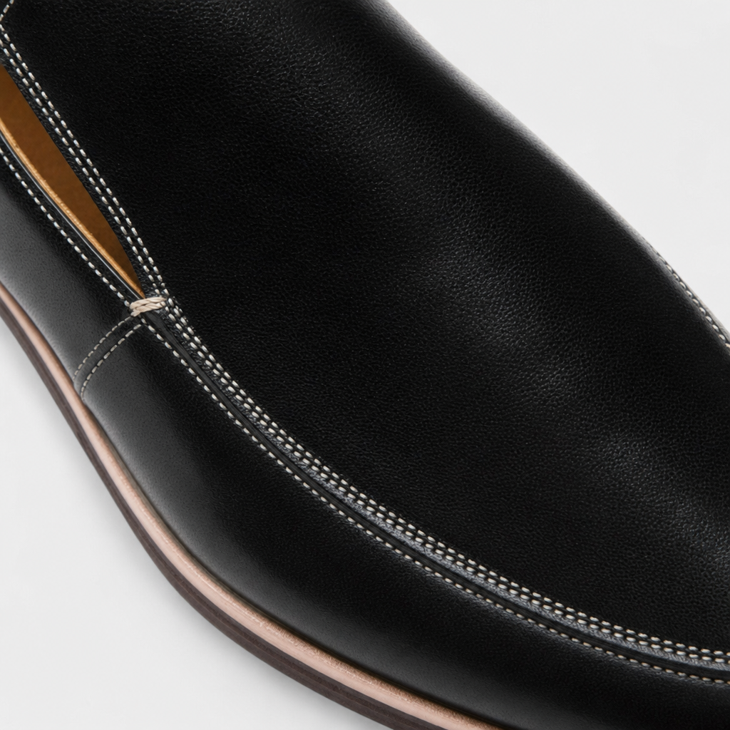 Women's Leather Slip On Loafers