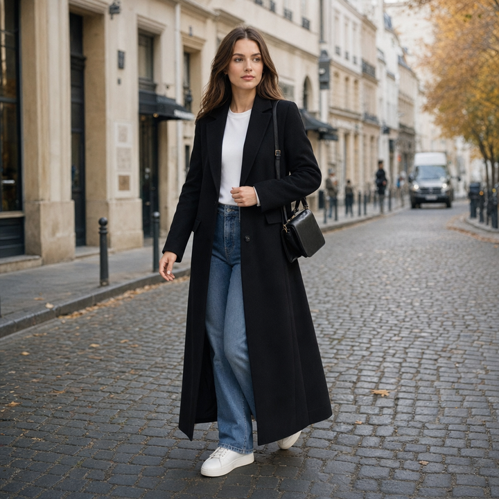 Women's Tailored Longline Maxi Coat
