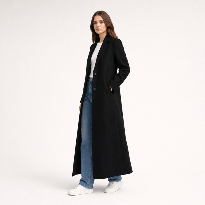 Women's Tailored Longline Maxi Coat