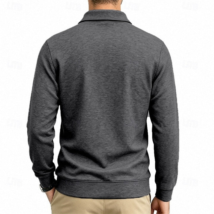 Men's Utility Polo Shirt with Chest Pockets