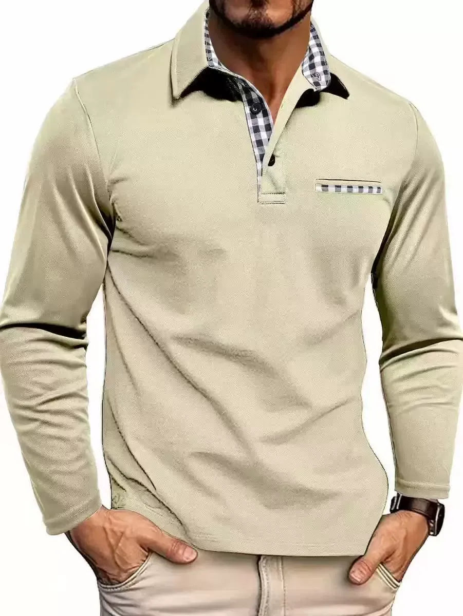Men's Long Sleeve Polo Shirt