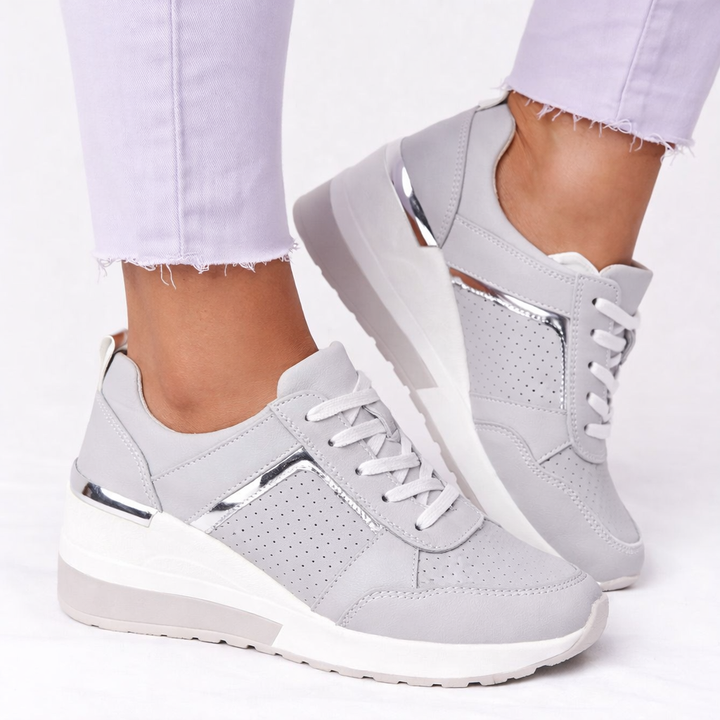 Women's Comfort Wedge Trainers