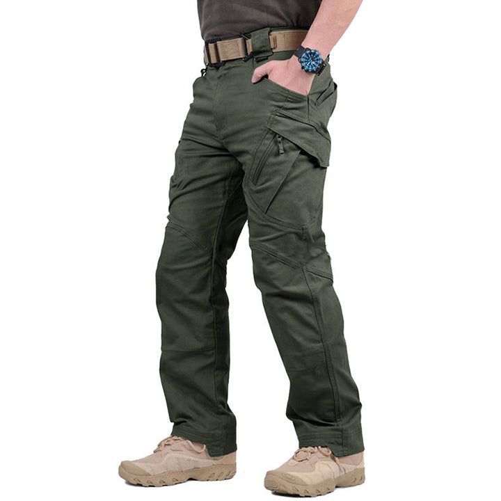 Men's Cargo Trousers with Zip Pockets