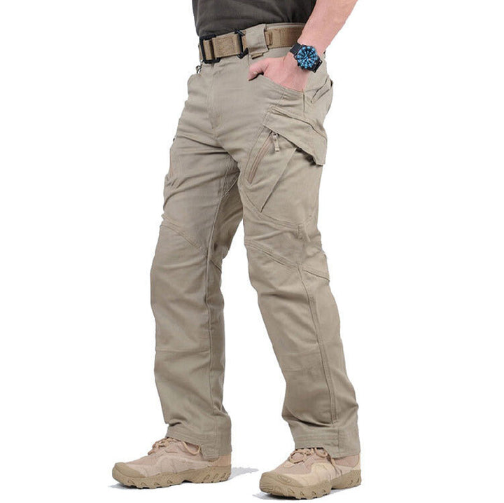 Men's Cargo Trousers with Zip Pockets