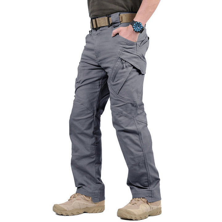 Men's Cargo Trousers with Zip Pockets