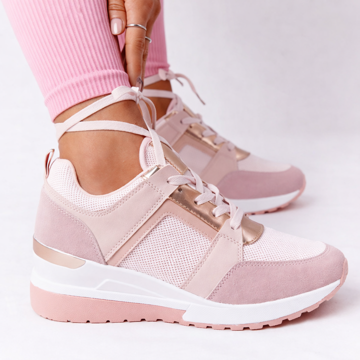Women's Comfort Wedge Trainers
