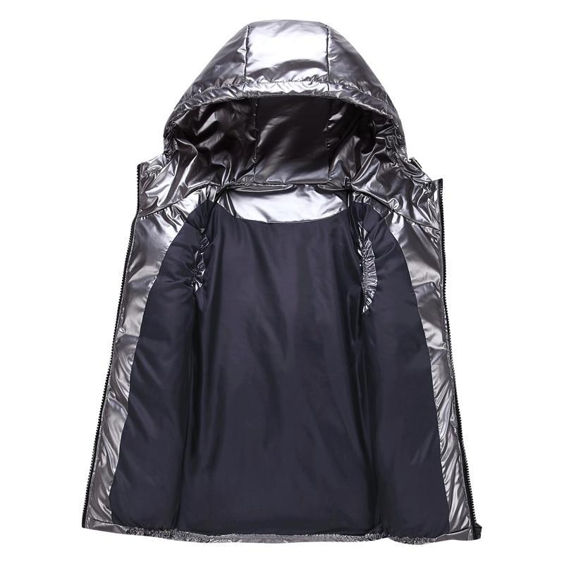 Sleeveless Hooded Zip-Up Jacket